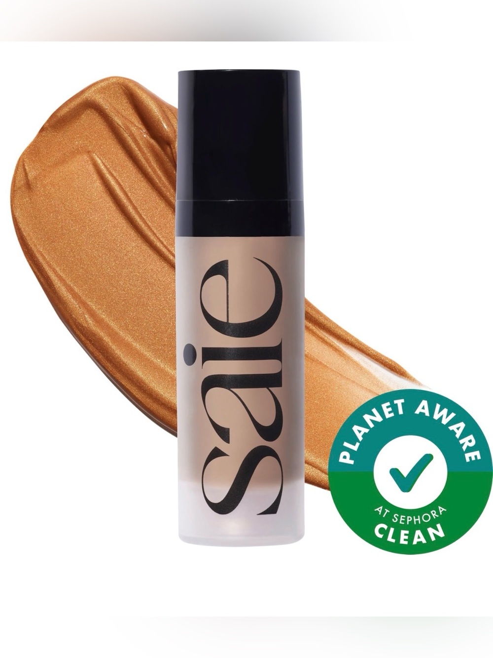 ❤️ 3/$25 SAIE Glowy Super Gel Lightweight Multipurpose Highlighter - sunglow